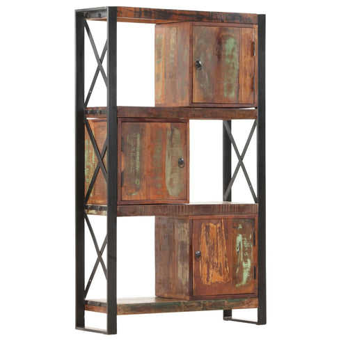 Rustika Rowe -  Bookshelf 90x30x150 cm Solid Reclaimed Wood